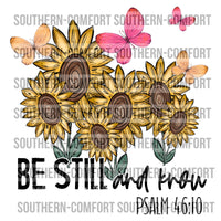 Be still and know PNG