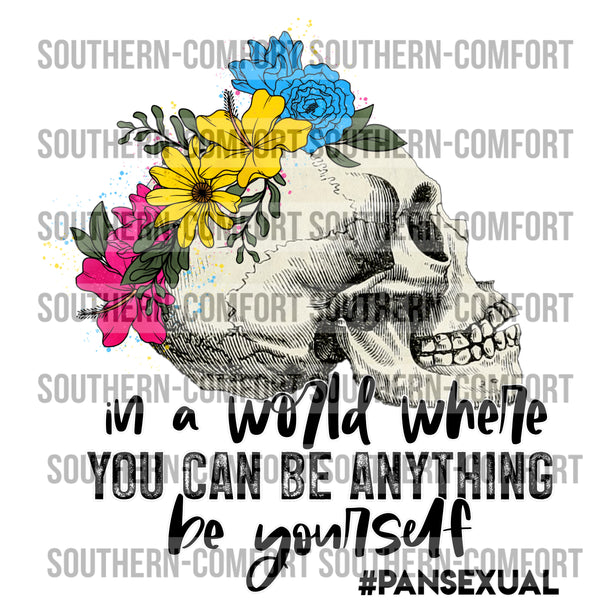 In a world where you can be anything be yourself  PNG