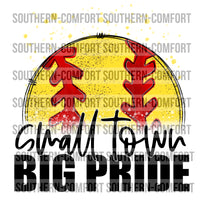 Small town big pride PNG