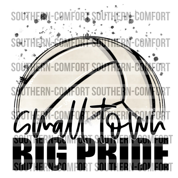 Small town big pride PNG
