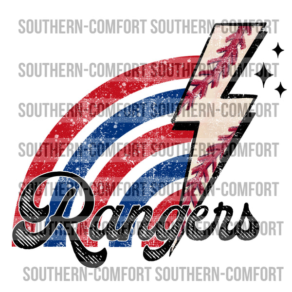 Rangers baseball PNG