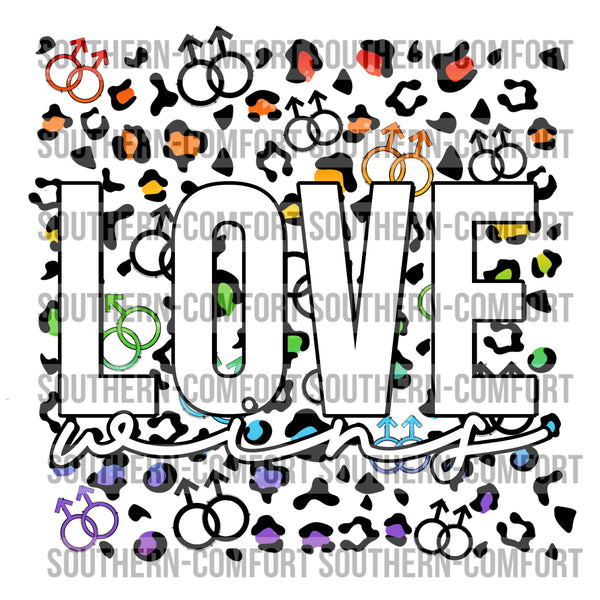 Love wins PNG
