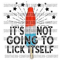 It's not going to lick itself  PNG