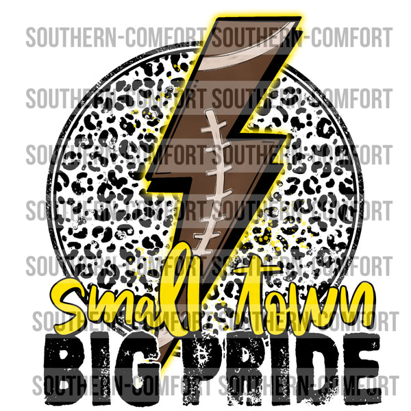 Small town big pride PNG