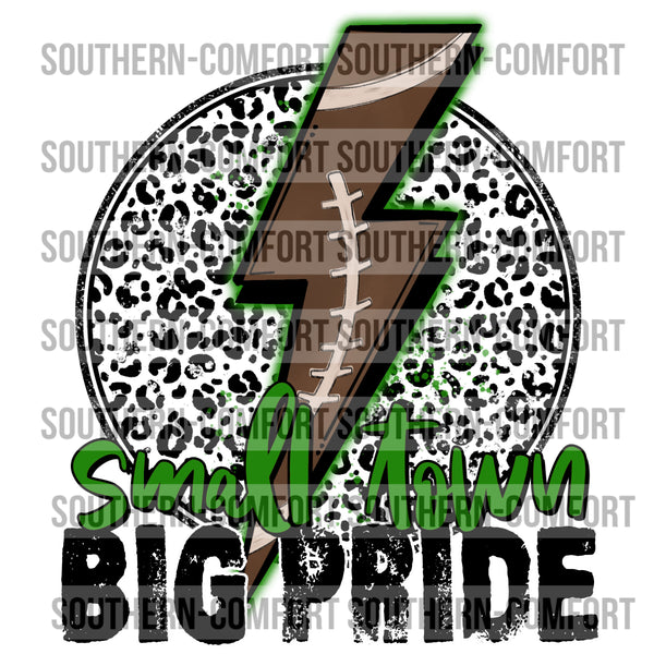 Small town big pride PNG