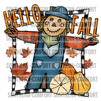Hello fall PNG