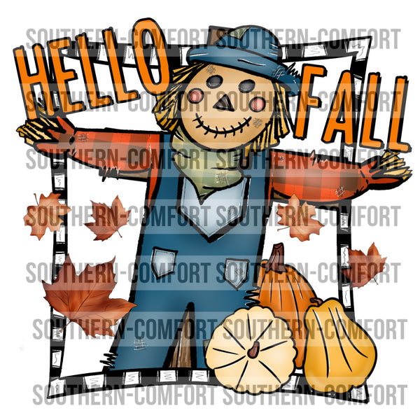 Hello fall PNG