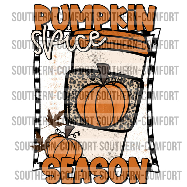 Pumpkin spice season PNG
