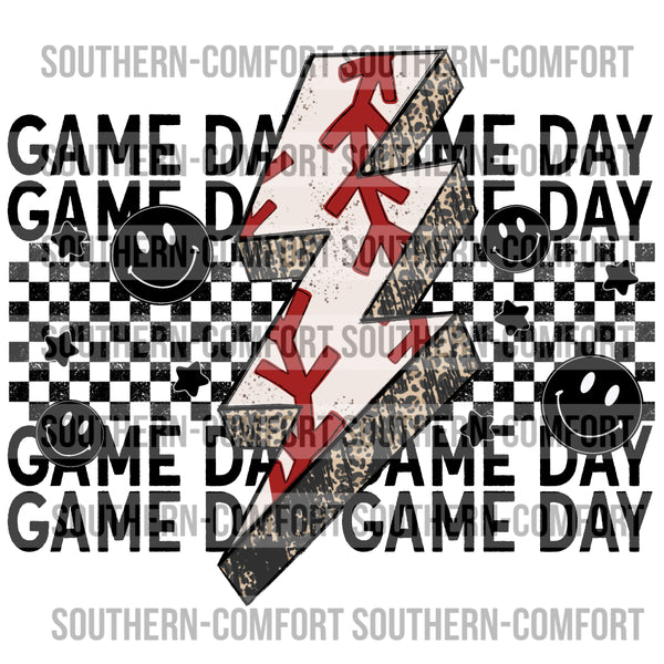 Game day Baseball PNG