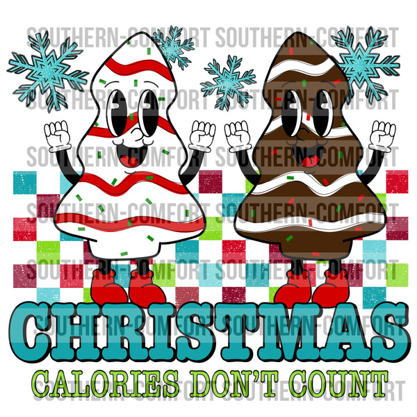 Christmas calories don't count PNG