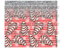 Christmas cakes 20oz tumbler PNG