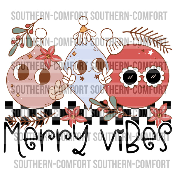 Merry Vibes PNG