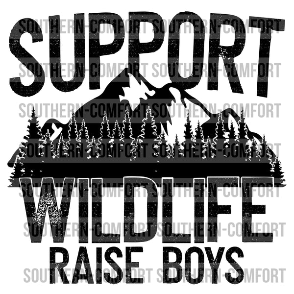 Suport Wildlife Raise Boys PNG