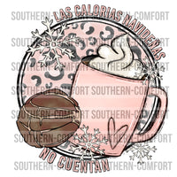 Las calorias navidenas no cuentan PNG