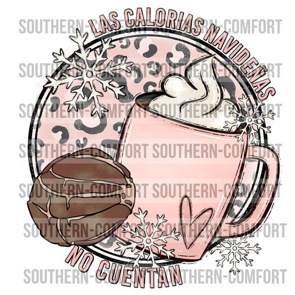 Las calorias navidenas no cuentan PNG