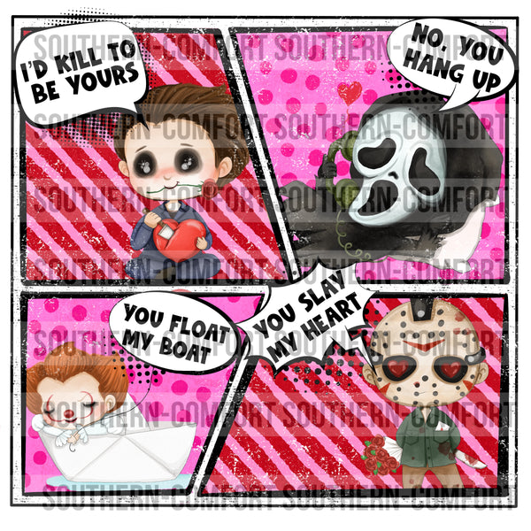 Horror Valentines PNG