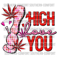 High love you PNG