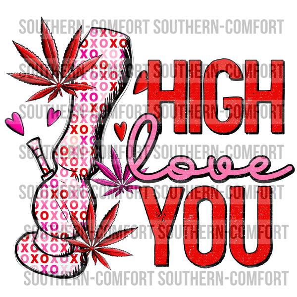 High love you PNG
