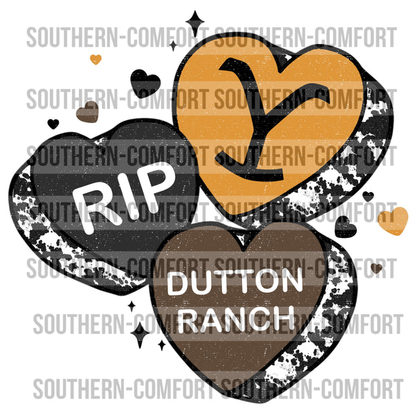 RIP Conversation hearts PNG