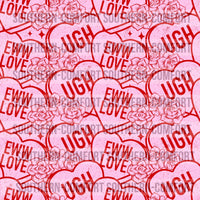 Conversation hearts Digital paper * SEAMLESS*