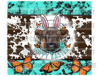 Hoppy Easter 20oz tumbler PNG