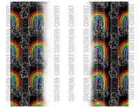 Lucky rainbow 20oz tumbler PNG