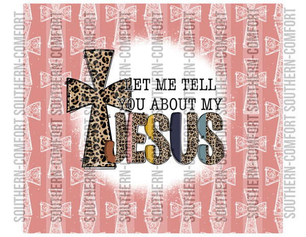 Let me tell you about my Jesus 20oz tumbler PNG