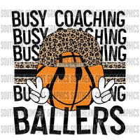 Busy coaching ballers basketball PNG