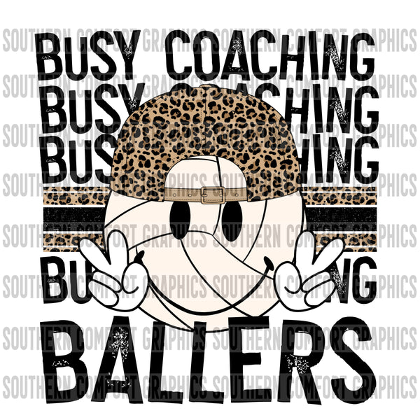 Busy coaching ballers volleyball PNG