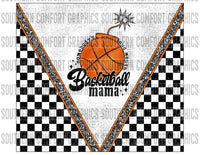 Loud mouth basketball mama 20oz tumbler PNG