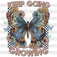 Keep going keep growing PNG