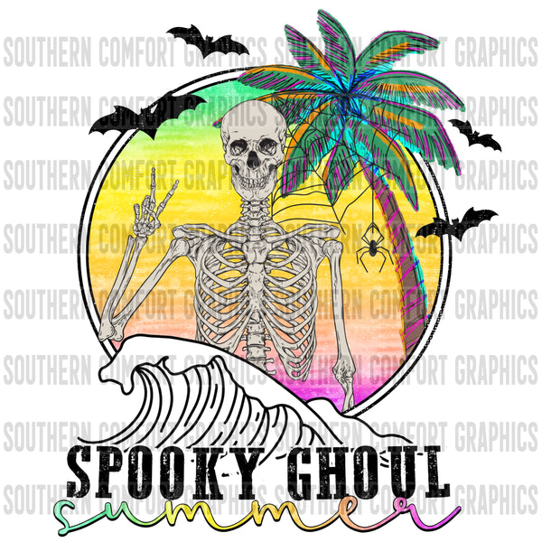 Spooky ghoul summer PNG