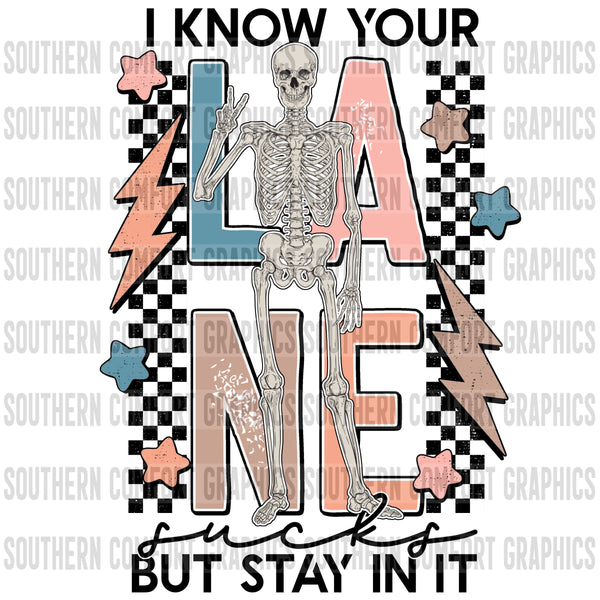 I know your lane sucks but stay in it PNG