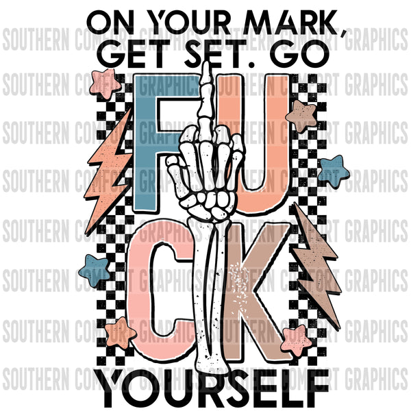 On your mark, get set. Go fuck yourself PNG