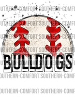 Bulldogs baseball PNG