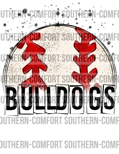 Bulldogs baseball PNG