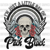I'm just a little ray of pitch black PNG
