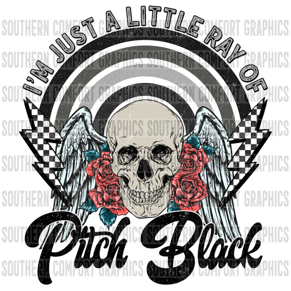 I'm just a little ray of pitch black PNG
