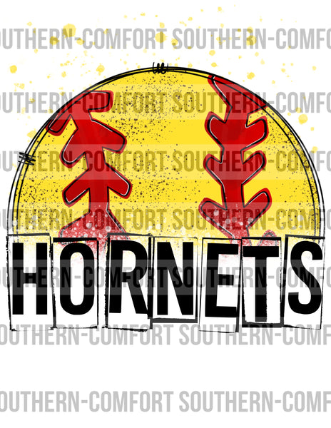 Hornets Softball PNG