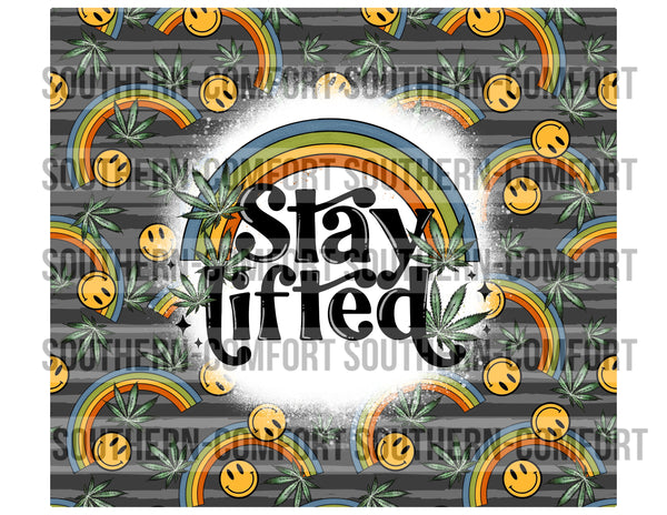 Stay lifted 20oz tumbler PNG