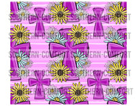 Cross 20oz tumbler PNG