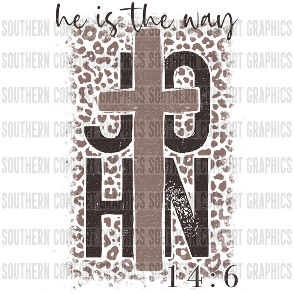 John 14:6 PNG