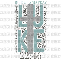 Luke 22:46 Rise Up And Pray PNG