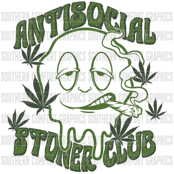 Antisocial stoner club PNG