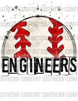 Engineers Baseball PNG