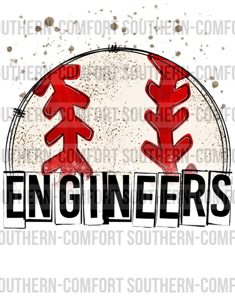 Engineers Baseball PNG