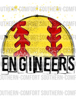 Engineers softball PNG