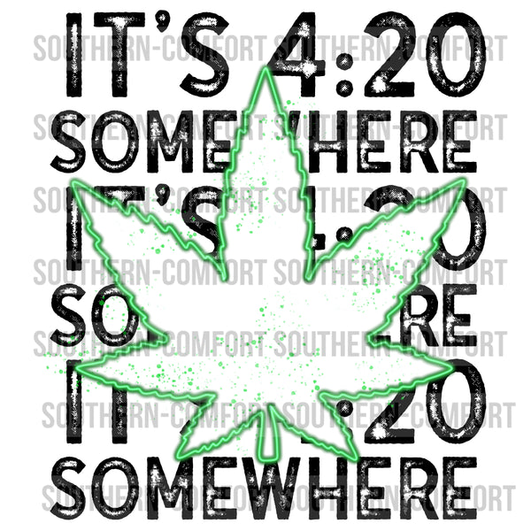 It's 4:20 somewhere PNG