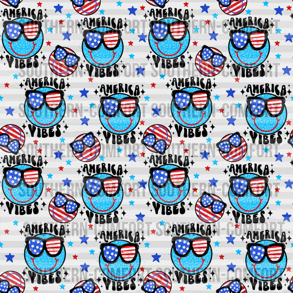 America vibes Digital paper commercial use *SEAMLESS*