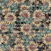 Sunflower Digital paper